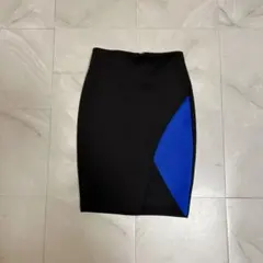 美品❣️ゲス タイトスカート ブラック/ブルー y2k 韓国女子のサムネイル