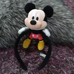 ミッキーマウス カチューシャ　ミッキー　 ぬいぐるみ