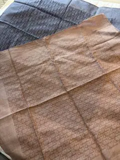 Dior ハンカチ ２枚セット ライトブラウン　ブルー