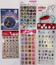 ディズニーシール6種類セット売り