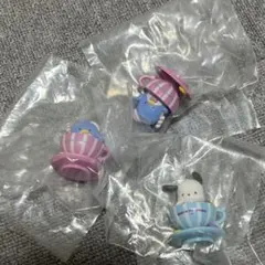 サンリオ　コーヒーカップ　シェイキー　shaky! サム　ポチャッコ