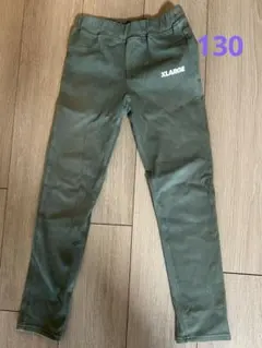 エクストララージキッズ130ストレッチパンツ長ズボンXLARGE KIDS