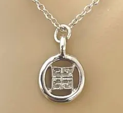 特価レア小さめサイズ銀色　ジバンシー　ビンテージ　4G  ネックレス　チャーム