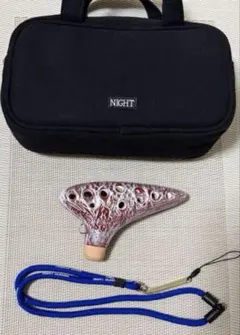 オカリナ 南投陶笛 県記 台湾 F32-12 黒鑽 - メルカリ