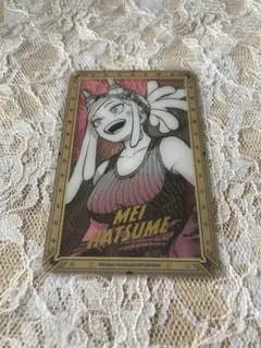 ヒロアカ 原画展 箔押し クリアカード 発目明 僕のヒーローアカデミア MHA