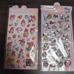 マイメロディ & スヌーピーシール2シートセット