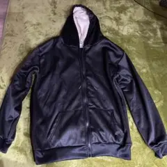 ブラックフリースジャケット、スウェットパンツセット