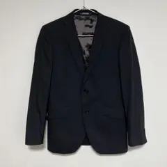 JOURNAL WORKS ストライプ テーラードジャケット 黒 90A4 M