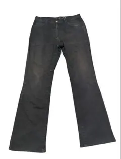 00s archive black flare denim pants SWAGのサムネイル