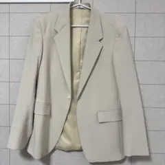 ZARA メンズ ジャケット スーツ アイボリー 大きいサイズのサムネイル