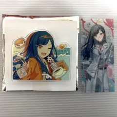 プロセカ バースデー アクリルバッジ 特典クリアカード セット 白石杏