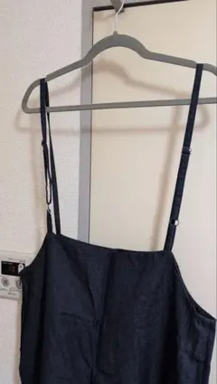 値下【新品未使用】デニムサロペット　ARROND 濃青　3L　大きいサイズ