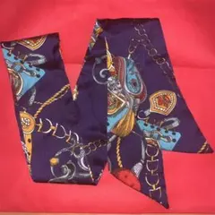 earth music&ecology スカーフ バッグ用スカーフ 細スカーフ