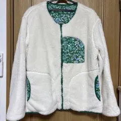 新品未使用品　チャムスフリース　リバーシブルジャケット　サヨリワダエルモ