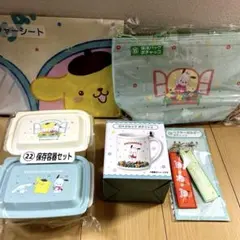 サンリオ 当たりくじ ポムポム ポチャッコ シナモロール バッグ マグカップ