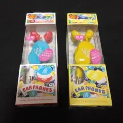 Jelly Belly ジェリーベリー　イヤホン　コードリールタイプ　2点セット