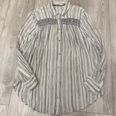 Anthropologie（アンソロポロジー）Floreatボヘミアン風シャツのサムネイル