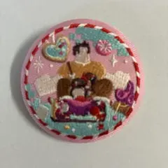 Disney Characters 刺繍缶バッジ　映画『シュガー・ラッシュ』