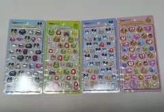 正規品　たまごっち　ボンボンドロップシール コンプ　まめ　めめ　くち　みみ　4点