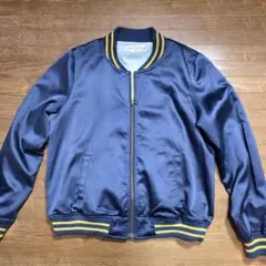 ビームスハートBEAMSHEART　ナイロンサテンブルゾン　シンプルのサムネイル