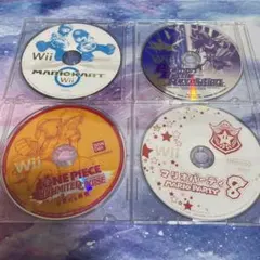 ニンテンドーWii ジャンク ソフトのみ4本