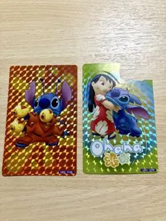 リロ・スティッチ ステッカー　2枚