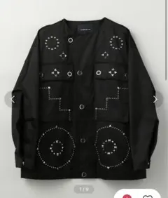 オールモストブラック　20SS スタッズ ブルゾンのサムネイル