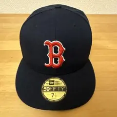 ボストンレッドソックス 59FIFTY キャップ 7 1/2 ネイビー