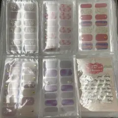 ネイルシールセット 6種デザイン