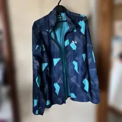 UNDER ARMOUR ウィンドブレーカー ジオメトリック柄 MD