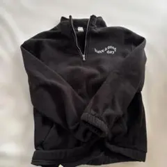 SHEIN ブラック トレーナー 10Y フリース