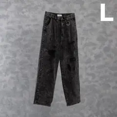 ADRER ヴィンテージメイクワイドテーパードデニム