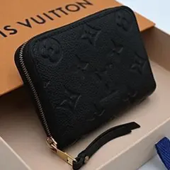 ルイヴィトン モノグラム アンプラント ジッピーコインパース 小銭入れ ブラック