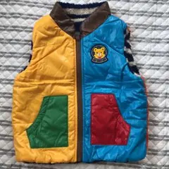 ミキハウス リバーシブル ベスト 80cm