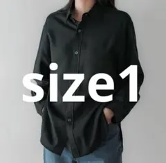crewre テンセルコットンピケミニマルシャツ size1 - メルカリ