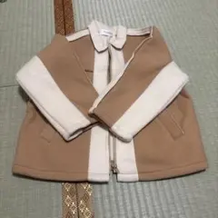 【新品】子供用　ジャケット　バイカラー　100センチ　厚手　格安