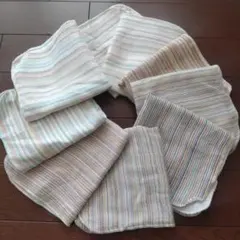 ドモホルンリンクルストライプ ガーゼタオルセット9枚