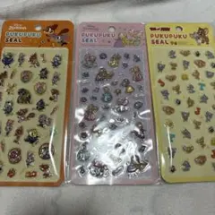 【正規品・新品✨】ディズニー　ぷくぷくシール　お得な3種類セット(まと