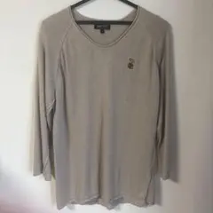 BEAMS HEART 長袖カットソー ベージュ Lサイズのサムネイル