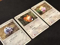 ポケモンカードDP ココドラ ビッパ ゴニョニョ 3枚セット 森井ユカのサムネイル