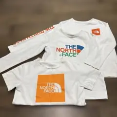 THE NORTH FACE 長袖カットソー 130サイズ ホワイト　3枚まとめ