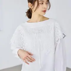 新品未使用　studio clip マルチレース付け襟　タグ付き