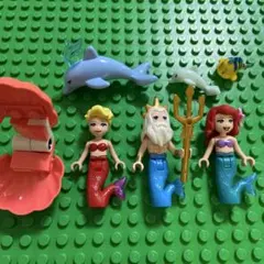 レゴ　LEGO ディズニープリンセス　アリエル　ミニフィグ　まとめ売り
