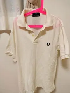 FRED PERRY ポロシャツ ホワイト Mサイズ 日本製のサムネイル