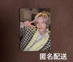 なにわ男子　道枝駿佑　HARD WORK 特典トレカ