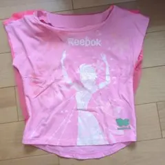 Reebok アナと雪の女王 キッズ Tシャツ ピンクのサムネイル