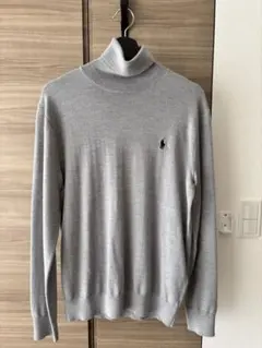 【備品】Polo Ralph Lauren グレー タートルネック M