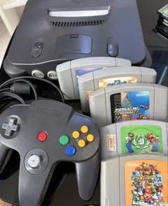 Nintend64 本体　コントローラー　カセット　ジャンク品