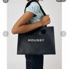 moussy レザートート