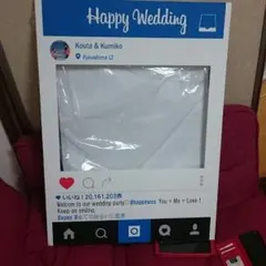 ウェルカムボードA1ポスターセルフカットインスタボードインスタフレーム